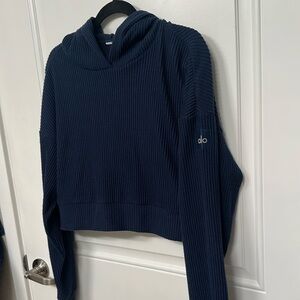 ALO Yoga Navy Muse Hoodie